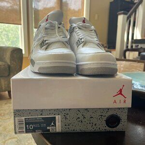 🔥 Air Jordan 4 Retro ‘White Oreo’